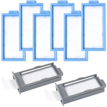 8PCS Replacement Filters for Dream Station 2, Includes 6PCS Disposable Ultra Fine Filters &amp; 2PCS Reusable Pollen Filters Supplies by Everness
