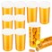 9 PCS Empty Plastic Pill Bottles with Easy Open Snaps Caps Clear Containers Pill Cases Organizers Medication Vials Travel Pill Box Plastic Medicine Containers (13 Dram