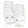 AccuRelief Wireless TENS Electrotherapy Pain Relief System Supply Kit (Packaging May Vary), Works with AccuRelief Wireless Remote Control TENS Device (ACRL-9000), 2 Pair (Pack of 1)
