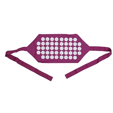 Acupressure Belt, Flower Shaped Stress Relief Acupressure Strap Wrap, Fabric ABS Acupressure Massage Mat, Acupressure Body Mat for Home Relieves Back Pain