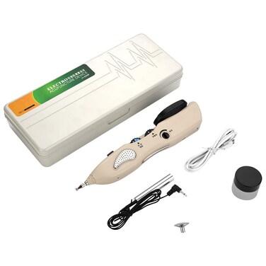 Acupuncture Pen, Cordless Rechargeable Electronic Acupuncture Needle Pens Health Care Pen Massage Pen Powerful Meridian Energy Pen Relief Pain Tools
