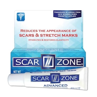 Advanced Scar Cream - Intensive Scar Removal for New &amp; Old Scars, Fades Stretch Marks, Burns, &amp; Surgical Scars 0.75 oz