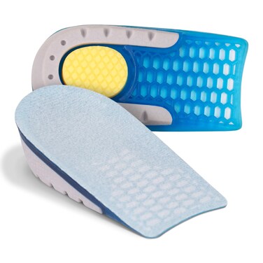 Ailaka Gel Height Increase Insoles 1 Pair, Shock Absorption Heel Cushion Pads, Height Lift Shoes Inserts for Men &amp; Women (Heel Height: 3.5cm, One Size fits All)