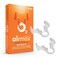 Airmax Unisex Sport Nasal Dilators Two-Pack - Easy, Safe, and Comfortable Breathing Aid - Improves Airflow - Transparent - Medium