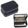 AKOAK 3 Pcs 3.7 x 2.4 x 0.8 Inches Black Rectangular Empty Hinged Tins Box Containers for First Aid Kit,Survival Kits,Storage,Herbs,Pills,Crafts and More