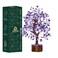 Amethyst Crystal Tree of Life - Handmade Healing Bonsai Tree for Home and Office Decor, Purple Tree for Positive Energy and Good Luck, Ideal for Christmas Decor and Birthday Gifts for Women, Men