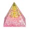 Amogeeli Healing Crystal Orgone Pyramid Energy Generator for Protection Reiki Meditation Home Decor