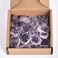 AMOYSTONE 1LB Amethyst Clusters Bulk Amethyst Crystal Stones for Chakra Healing Meditation Decoration Jewelry Making
