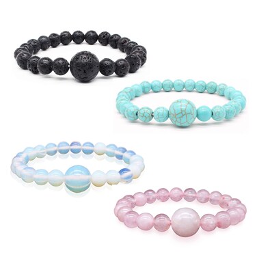 Anti Motion Sickness Bands, Nausea Wristband, Morning Sickness Nausea Relief,Acupressure Bracelet for Sea Car Travel Sickness, Push Bead Into Wrist, Helps Vertigo, Relieves Dizziness