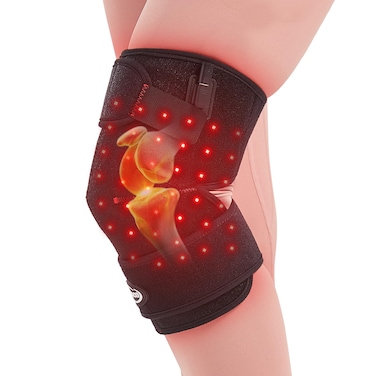 AOBOCO Red Light Therapy Wrap for Knee - 76Pcs 660nm &amp; 152Pcs 850nm Near Infrared Therapy Device Pad for Elbow Shoulder Joint Pain Relief Faster Recovery Great for Athletes &amp; Beyond
