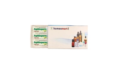 Aspidosperma Quebracho Homeopathy Pellets (Pills) in 30C Potency Pack of 3
