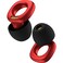 Audree Style Ear Plugs for Noise Reduction, Reusable High Fidelity Earplugs for Concerts, Musicians, Motorcycles, Study, Parent, Party, Flights &amp; Noise Sensitivity, 18-29dB Noise Cancelling (Red)