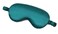 Augen 100% Natural Mulberry Soft Silk Sleep Mask, Light Blocking Eye Masks for Sleep, Night Blindfold Eye Mask Cover for Men and Women, Sleeping Night Mask for Travel (Dark Blue)