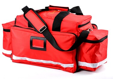 Aurelius Large Capacity First Aid Responder Bag Empty EMT Trauma Bag,Emergency Supplies Not Included (Longer Plus)