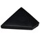 Authentic Shungite Pyramid Polished 40 mm / 1.57" Chakra Energy Natural Healing Crystal Real Black Pyramid Home Office Protection Desk Decor Meditation Reiki Grounding Stone