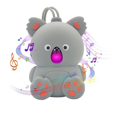 Baby Sound Machine White Noise Machine with Bluetooth Speaker, Portable Soothing Sounds Music Memory Function Sleep Sound Timer Soother for Baby