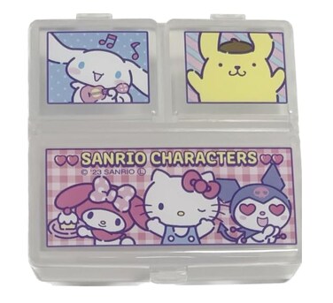 Bandal &amp; Neoul Hello Kitty &amp; Friends 8 Slot Pill and Accessories Organizer