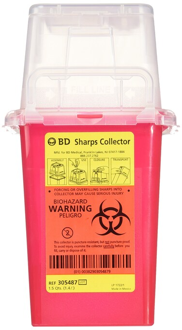 BD Sharps Collector 1.5 QT 305487 by BND 00001