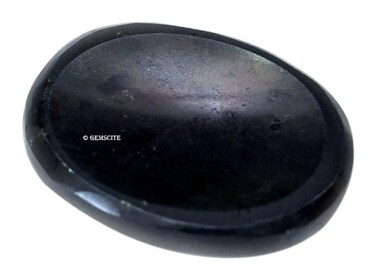 Beautiful Black Tourmaline Worry Stone Healing Wellness Gift Metaphysical Thumb Stone Health Prosperity Meditation Strength Psychic Energy from India