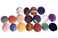 Beautiful Set of 16 PCS Gemstone Worry Stone Chakra Set or Palm Thumb Pocket Stones Crystal Healing Reiki Gift Metaphysical Thumb Stone Wellness Positive Energy Feng Shui Mediatation Protective Health