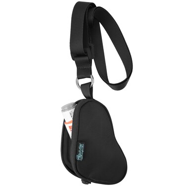 Beautyflier Asthma Inhaler Case Lanyard Holder Keychain Travel Handy Mini Bag for Adults and Kids, Does Not Include Inhaler (Hot Pink)