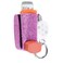 Beautyflier Asthma Inhaler Holder Keychain Retractable Clip PU Leather Travel Handy Holder for Kids and Adults, Inhaler Not Included (Purple,Bling)