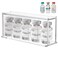Beautyflier Insulin Vial Storage Box, 5 Slots Diabetic Insulin Vial Case Organizer for Fridge, Fits Standard 10ml U-100 Vials, Meeting Your Insulin Storage Need, Daily Use Space Saving, Case Only