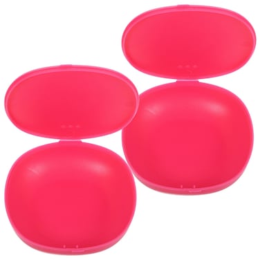 Beavorty 2pcs Reusable Period Case Female Items Box Holder Pacifier Box for You and Your Disc Pacifier Pink