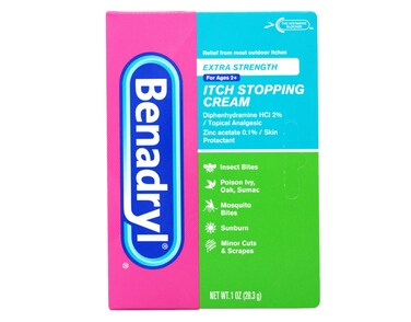 Benadryl Extra Strength Itch Stopping Cream, 1 Ounce