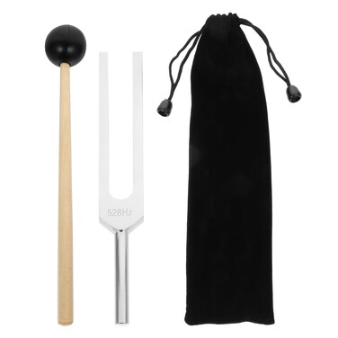 BESTonZON 1set Chakra Tuning Fork Silver Healing Musical Instrument for Meditation and Energy Balancing for Sound Therapy and Nerve Sensory Healing