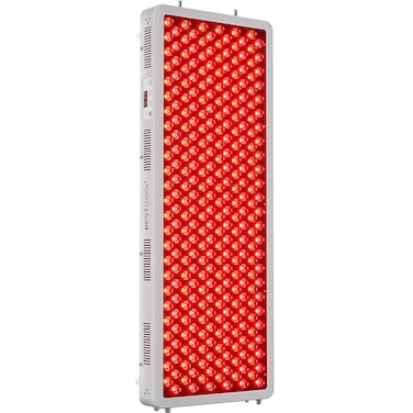 Bestqool Red Light Therapy Device, 4 Wavelengths Full Body Near Infrared Light Therapy, Elite Grade Dual Chip 300 LEDs, High Power Panel for Pain Relief, Muscle, Skin, Energy. 500W. Modular Design.