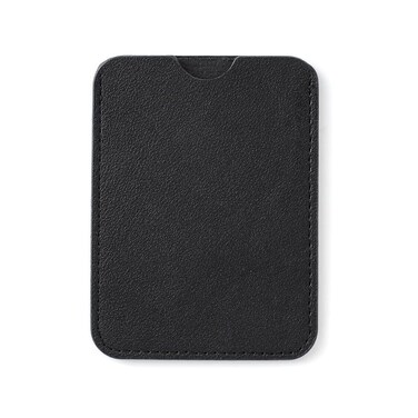 Birth Control Pill Case Holder Credit Card Sleeve Slim Wallet (Black)