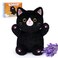 Black Cat Microwavable Heating Pad-1.2lb Heating Pads for Cramps &amp;Period Pain Relief for Women &amp; Kids,Soft Pillow Plush Toy,Heatable Stuffed Animals, Bedtime Gift for Women Kids with Lavender Scented