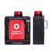 Bleeding Control Kit + Emergency Wall Mount Cabinet   Optional Lock &amp; Alarm Feature Included (Black)