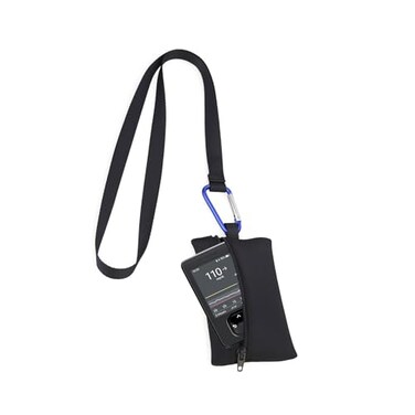 Blood Glucose Meter Case with Lanyard &amp; Hook for Dexcom Receiver G7 Case Diabetes Supplies Pouch Dexcom g7 Receiver Holder