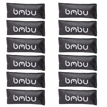 bmbu Charcoal Shoe Deodorizers - Activated Natural Bamboo Air Purifying Bag Insert for Sneakers Oder Eliminator Mini Bags -Absorber/Freshener for Gym Bag,Drawer,Closet,Car,Home, Cat Litter