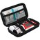 BOVKE Diabetic Supplies Case, Diabetes Travel Bag for Testing Kit, Blood Glucose Monitor Meters, Test Strips, Medication, Lancets, Needles, Syringes and Other Diabetic Supplies, Black