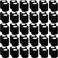 BQTQ 60 Rolls Self Adhesive Bandage Wrap 2 Inch Self Adherent Wrap Self Stick Bandages Wound Wrap Tape Stretch Bandage for Wrist Ankle Swelling Sprains(Black)