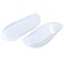 BraceAbility Medial &amp; Lateral Heel Wedge Silicone Insoles (Pair) - Supination &amp; Pronation Corrective Adhesive Shoe Inserts for Foot Alignment, Knock Knee Pain, Bow Legs, Osteoarthritis