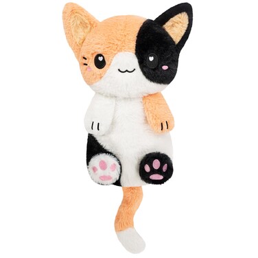 Calico Cat Microwavable 1.5 lbs Unscented Heating Pad for Women and Kids- Cute Soft Cozy Pillow Plush Heatable Warm Stuffed Animals - Kawaii Hot and Cold Plushie - Calico Cat Gifts for Girls and Women