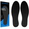 Carbon Fiber Insole, 1 Pair, Rigid Shoe Insert for Arthritis, Turf Toe, Hallux Limitus, Hallux Rigidus, Foot Fractures, Mortons Neuroma Inserts, Alternative to Post Op Shoe 295mm Black 2pcs