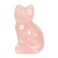 Carved Natural Rose Quartz Cat Guardian Statue Home Decor Reiki Chakra Healing Crystal Desk Gemstone Decoration Stone Crafts Gemstone Collectible Gift