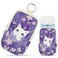 Cat Hand Sanitizer Spray Case, Cute Hand Sanitizer Holder Zippered Pouch, Fashion Accessory with Snap Hook for Glow Mist and Power Mist 1FL OZ