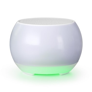 Ceramic Craft Bluetooth Speaker for Meditation &amp; Yoga, Sound Therapy Machine for Stress Relief, Sleep Aid and Focus, Deep Bass, Louder Volume, Light Effect for Boxing Breathing (Purple)