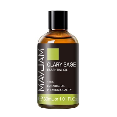 Clary Sage Essential Oil 30ML/1.01FL.OZ, MAYJAM Premium Clary Sage Oil Essential Oils with Glass Dropper, Great for Aromatherapy Diffuser and Candle Making