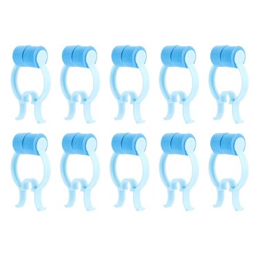 COHEALI 10Pcs Household Nose Clips Portable Nose Pinchers Nose Stoppers Fixing Nose Plug for Snoring Stop
