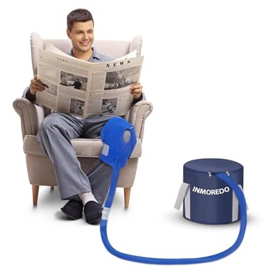 Cold Therapy System Ice Machine System for ACL Knee Surgery Recovery - Quiet Pump, Flexible Kit, Portable, Knee Ice Machine, Ideal for Sports Injuries, Knee Pains, Strain &amp; Stiffness, Sprain