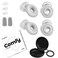 Comfy Ear Plugs for Sleeping Noise Cancelling,Oldyou 3 Pairs of Noise Reduction 30db for Reusable Silicone Ear Plugs with Case,Earplugs for Concert,Snoring Blocking,Motorcycle,Travel (2pcs)