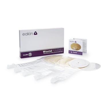 Convatec 839261 Eakin Wound Pouch w/Remote Drainage Attachment-10/Box