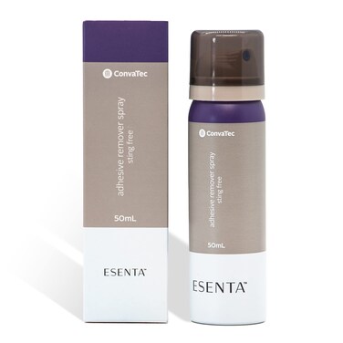 ConvaTec ESENTA Adhesive Remover Spray for Around Stomas and Wounds, Sting Free, Alcohol Free, 50 mL Bottle (Case of 12)